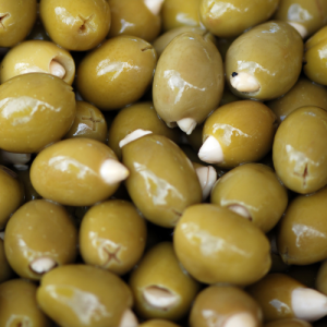 Oliwki zielone Chalkidiki z czosnkiem 300 g
