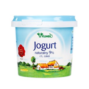 Klimeko Jogurt naturalny 9 % 330 ml