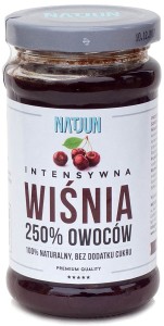 Natjun Konfitura Wiśnia 250 % 240 g