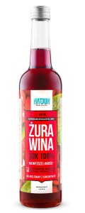 Natjun 100% sok z żurawiny 400ml