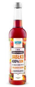 Natjun 400% skoncentrowany sok jabłkowy 400ml