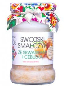 Smalec ze skwarkami i cebulką 260 g Swojski Stół