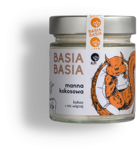 Manna kokosowa Basia Basia 210 g 