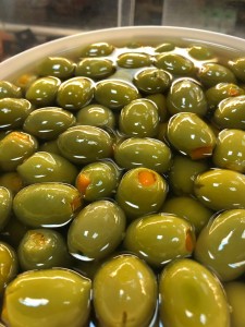 Oliwki Chalkidiki nadziewane pomarańczą 300 g